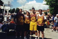 Former "Runnin' Rangers" -  Hoopfest 2002 - Keith Kokot, John Moran, John Perry & Mike Kokot